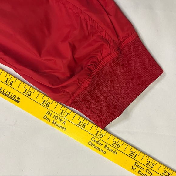 Men’s Red H&M Bomber Jacket Size Large - Picture 16 of 16
